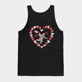 Happy 14 February, Valentine Day Tank Top